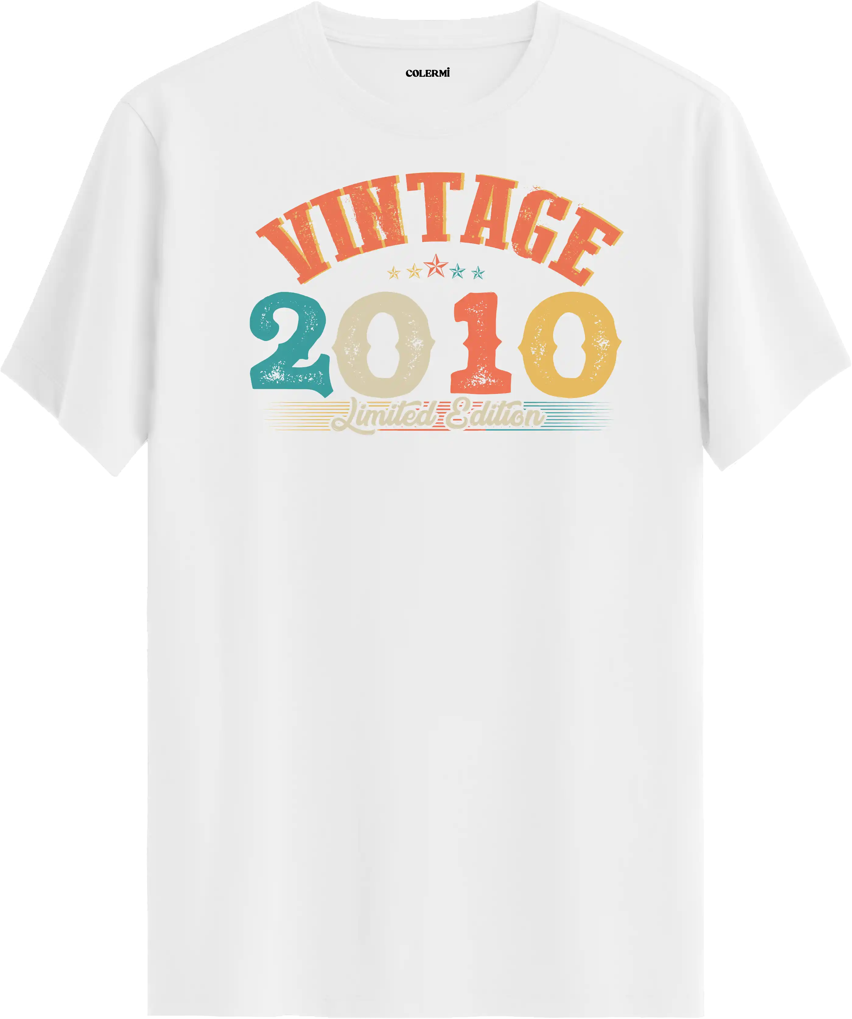 2010 Vintage Echo Tişört detay | Colermi