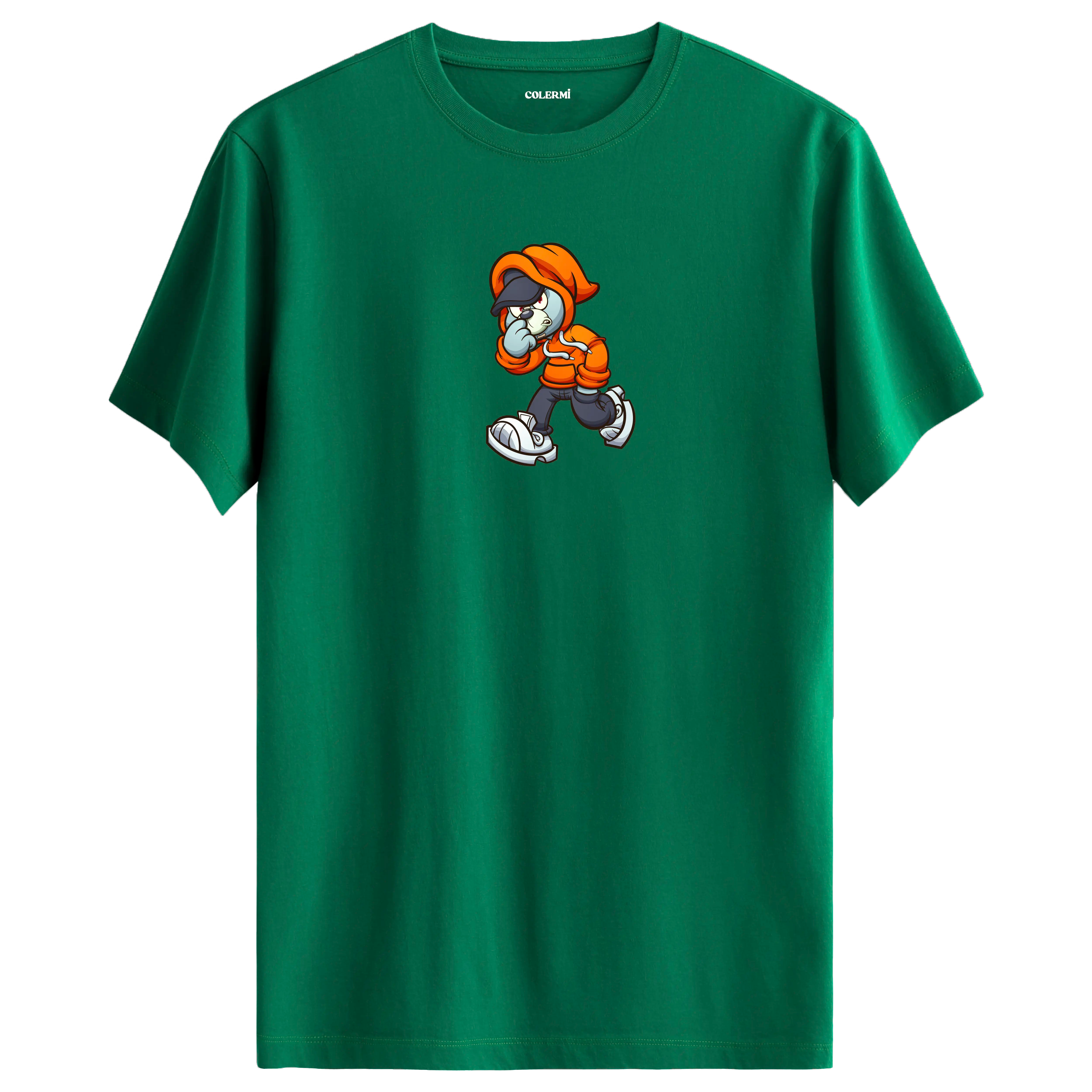 Street Cat Crew Neck T-Shirt