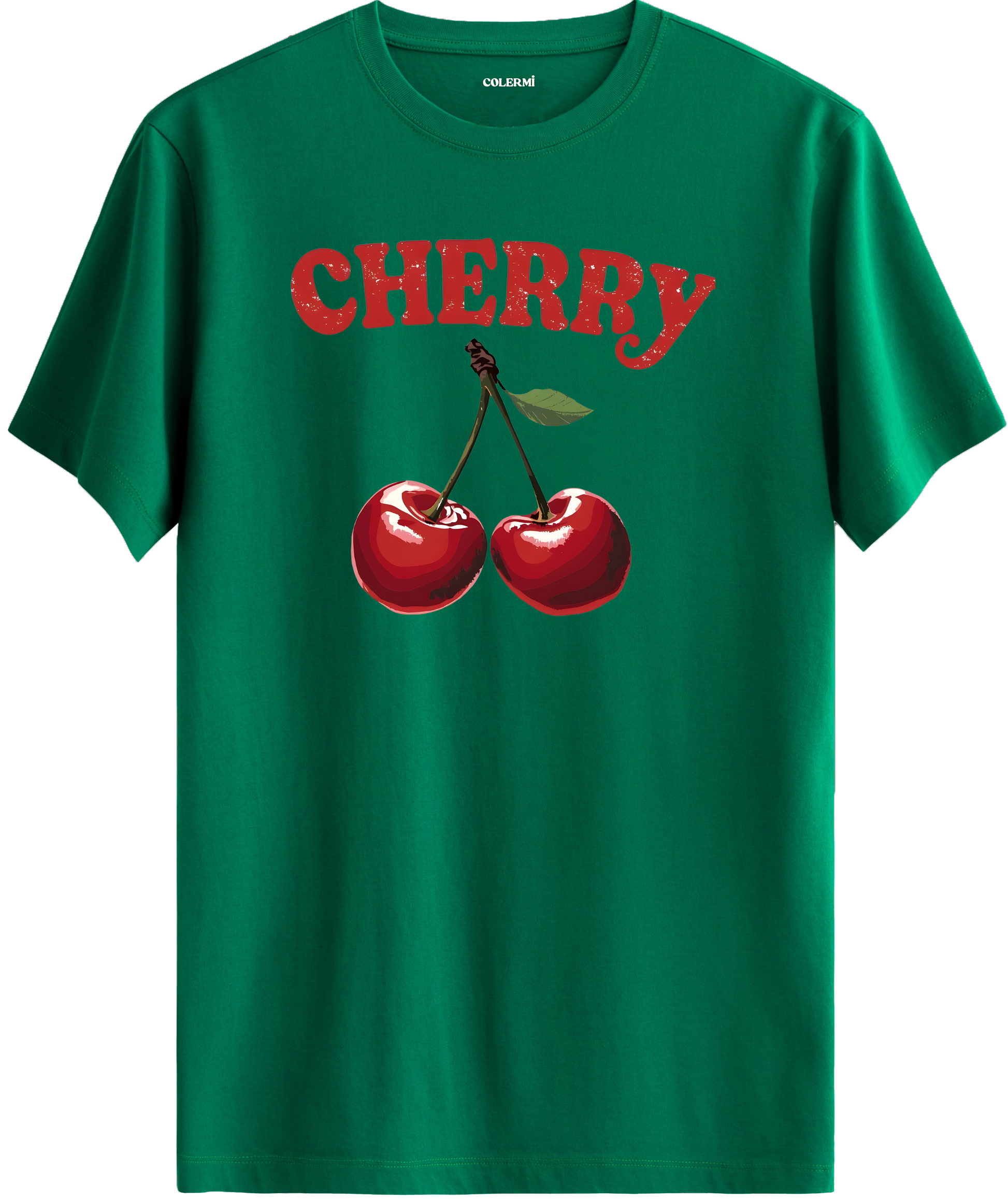 Cherry Baskılı Tişört görsel 10 | Colermi