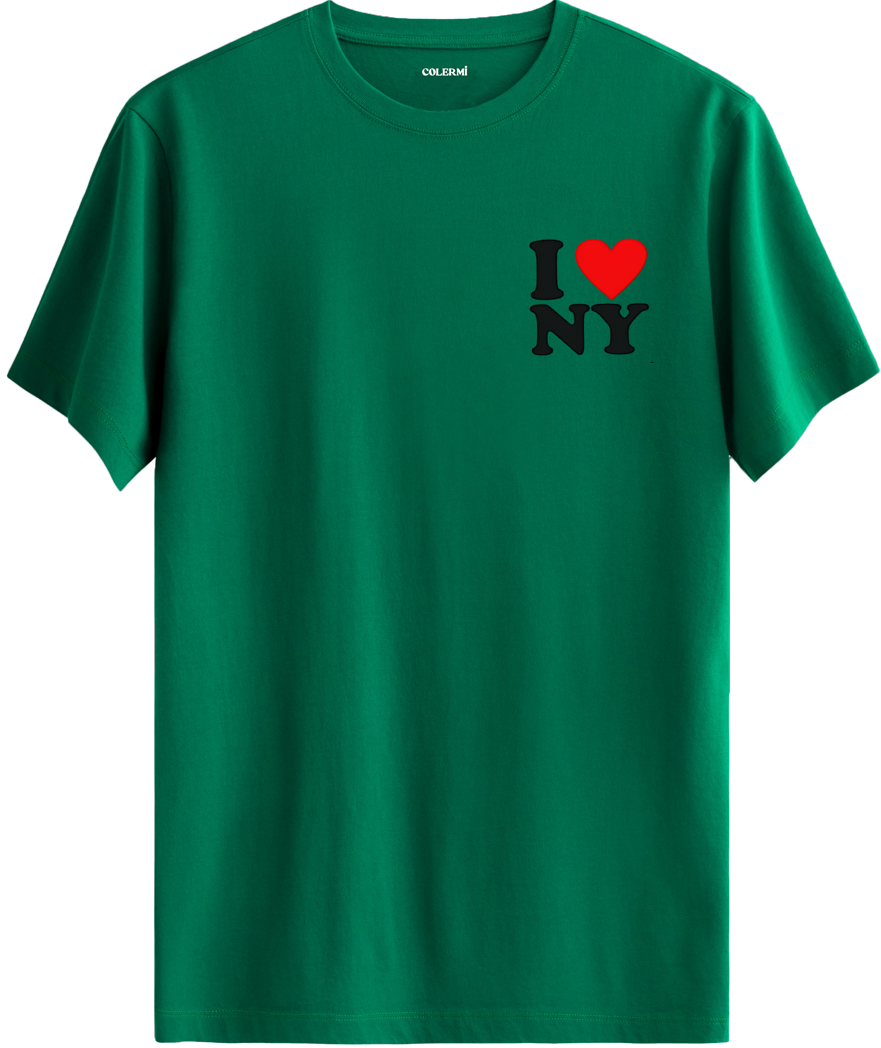 I Love NY Baskılı Regular Tişört