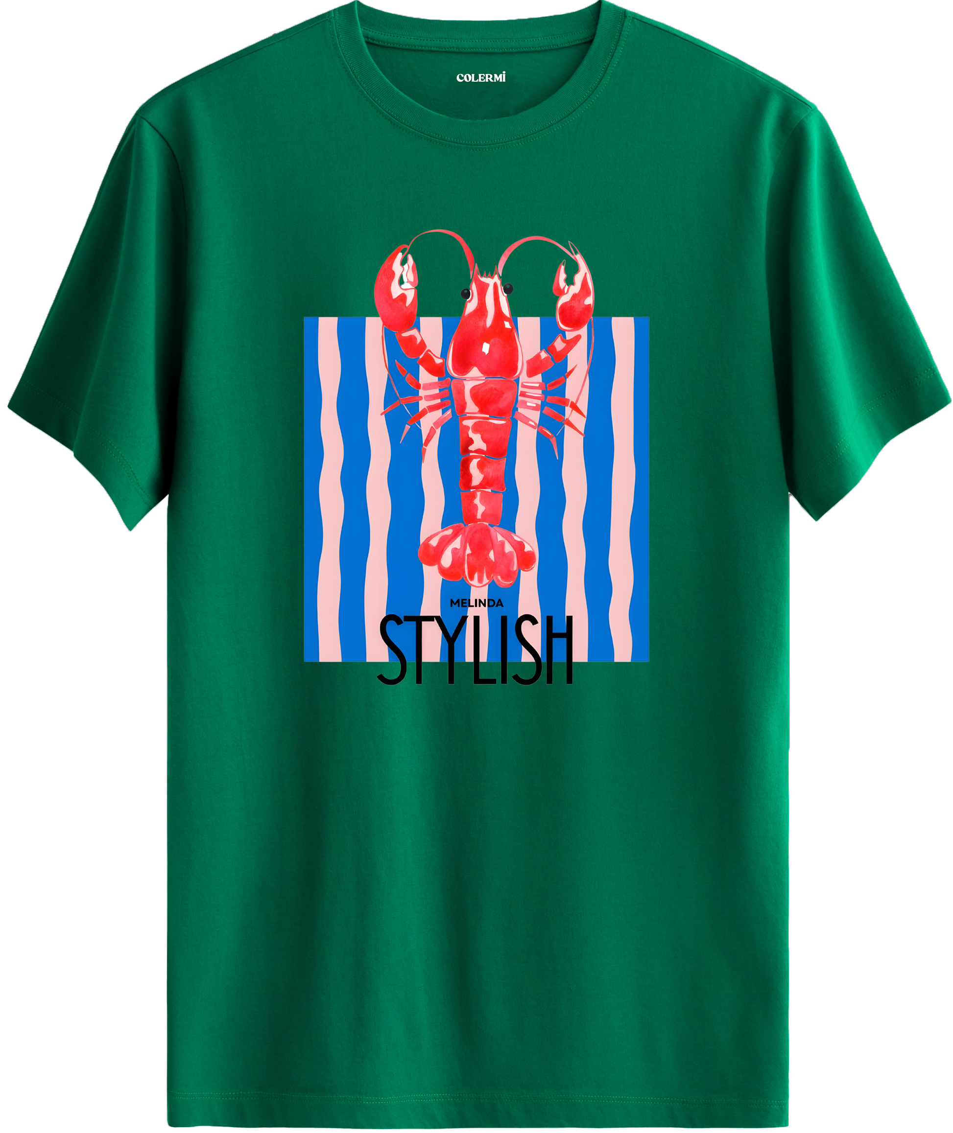 Stylish Lobster Tişört görsel 10 | Colermi