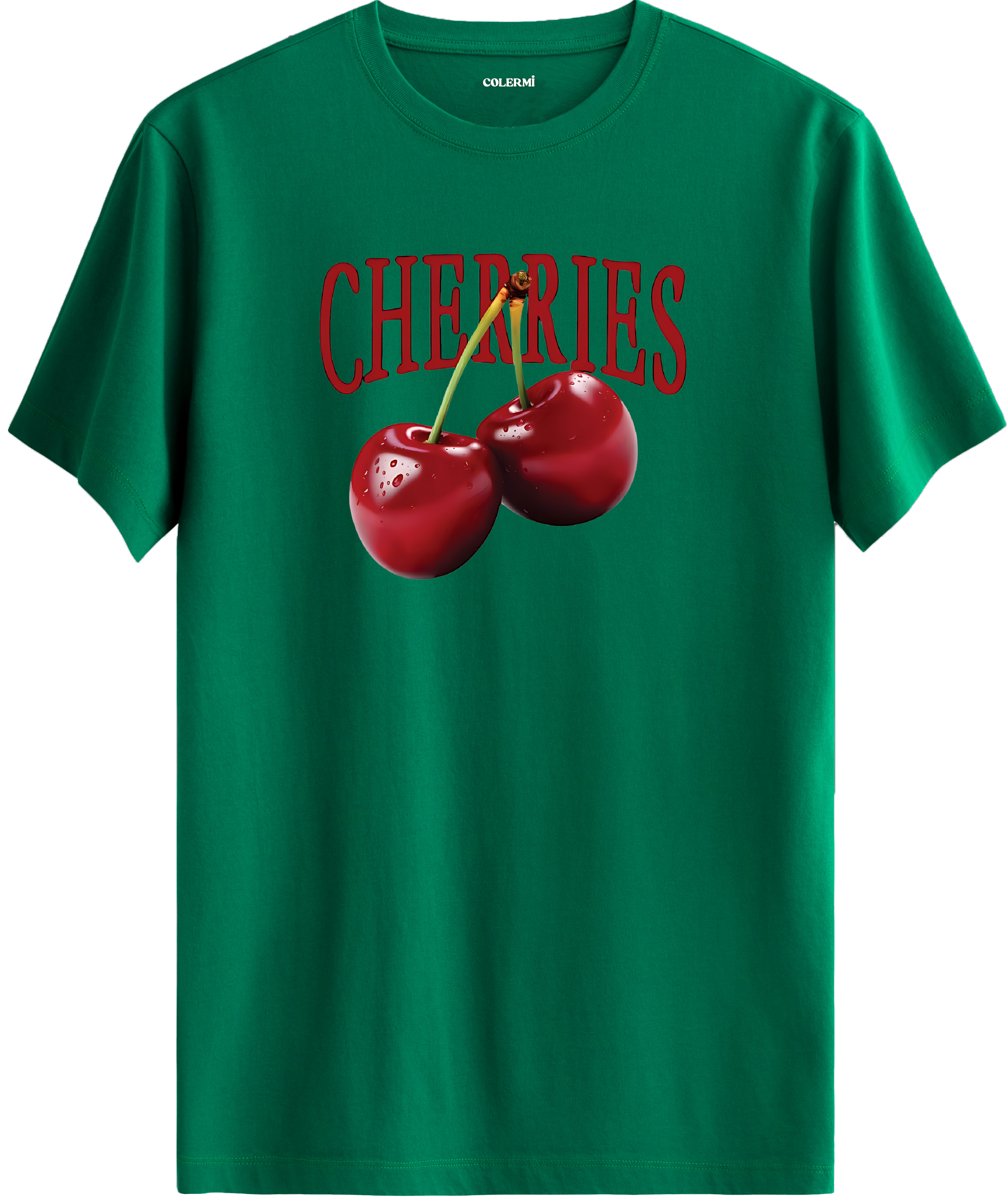 Cherries Baskılı Regular Tişört