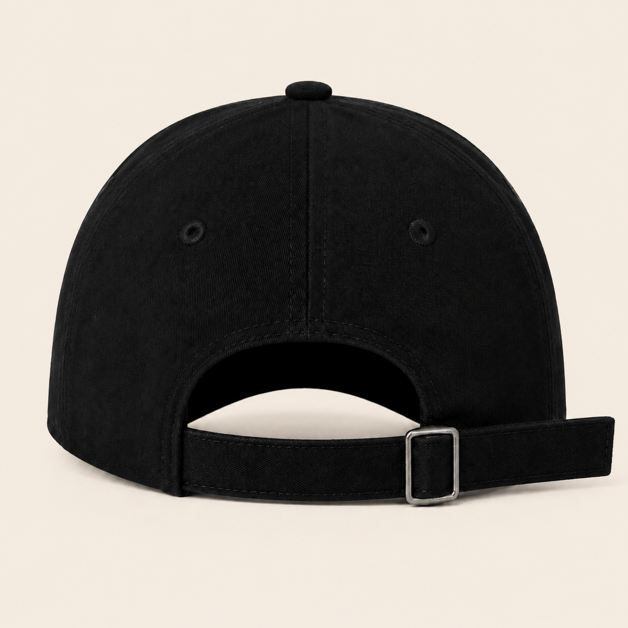 premium kalite siyah ayarlanabilir şapka