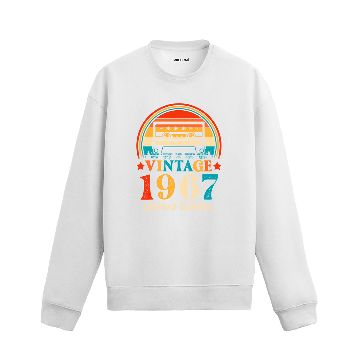 Mixtape Vintage Sweatshirt 1967 Tarihli Tasarım