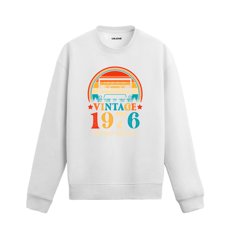 Mixtape Vintage Sweatshirt 1976 Tarihli Tasarım
