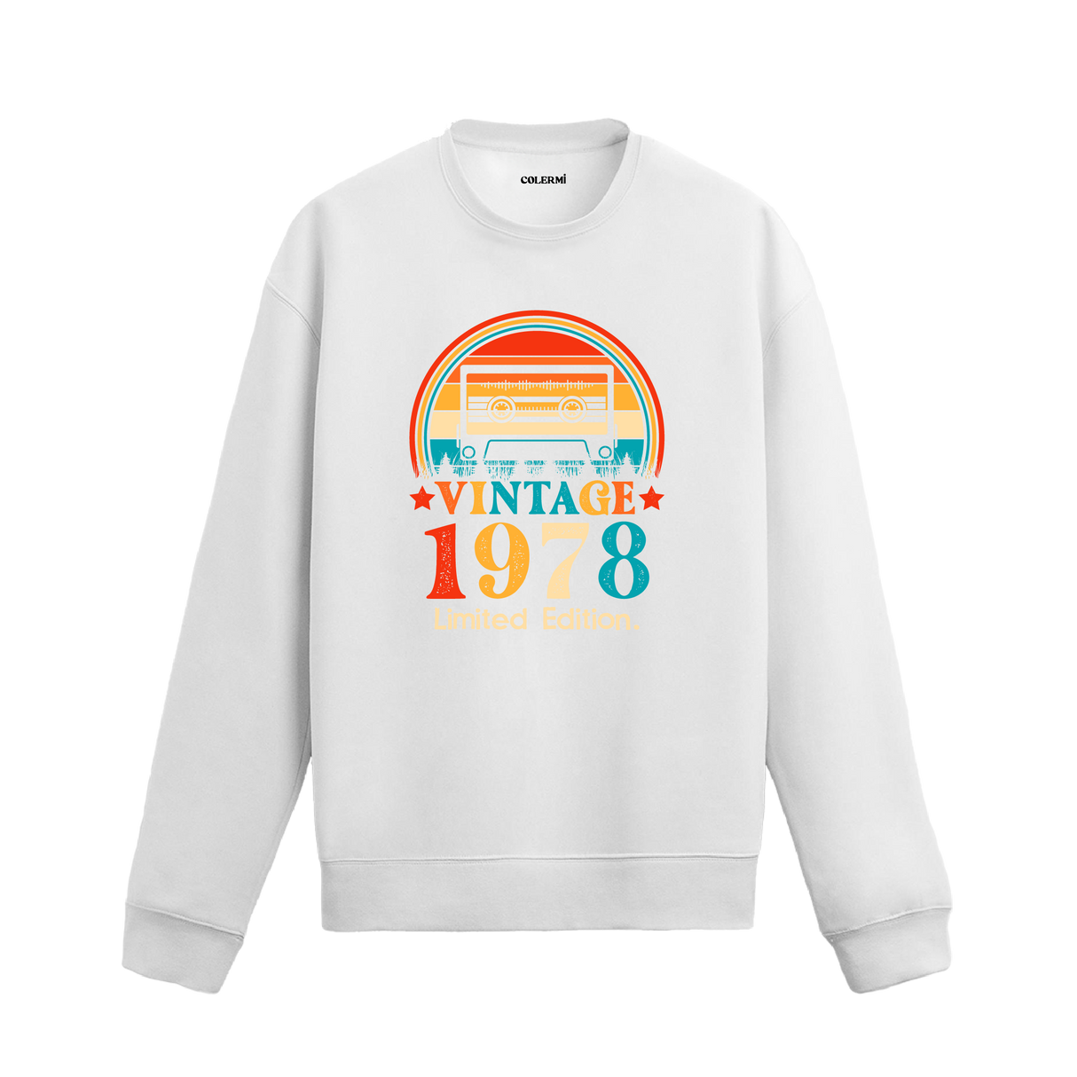 Mixtape Vintage Sweatshirt 1978 Tarihli Tasarım