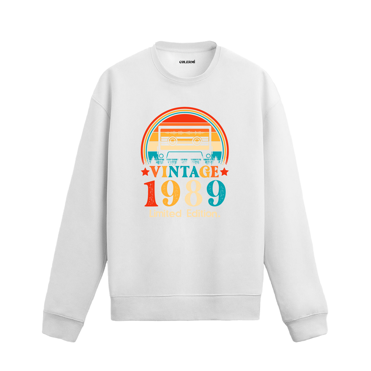 Mixtape Vintage Sweatshirt 1989 Tarihli Tasarım