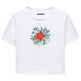 Colermi Crop T-shirt - Yıldız Çiçeği