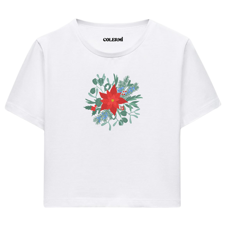 Colermi Crop T-shirt - Yıldız Çiçeği