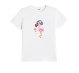 Müzik Sever Flamingo Çocuk T-Shirt