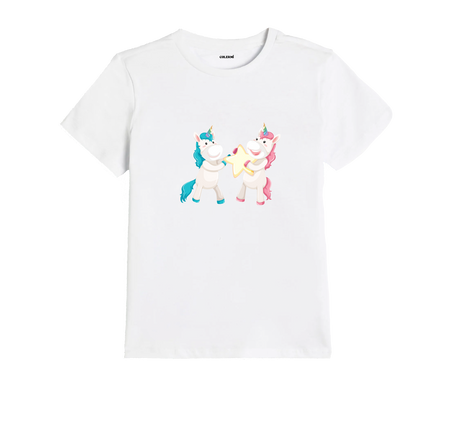 Unicorn Arkadaşlığı Çocuk T-Shirt