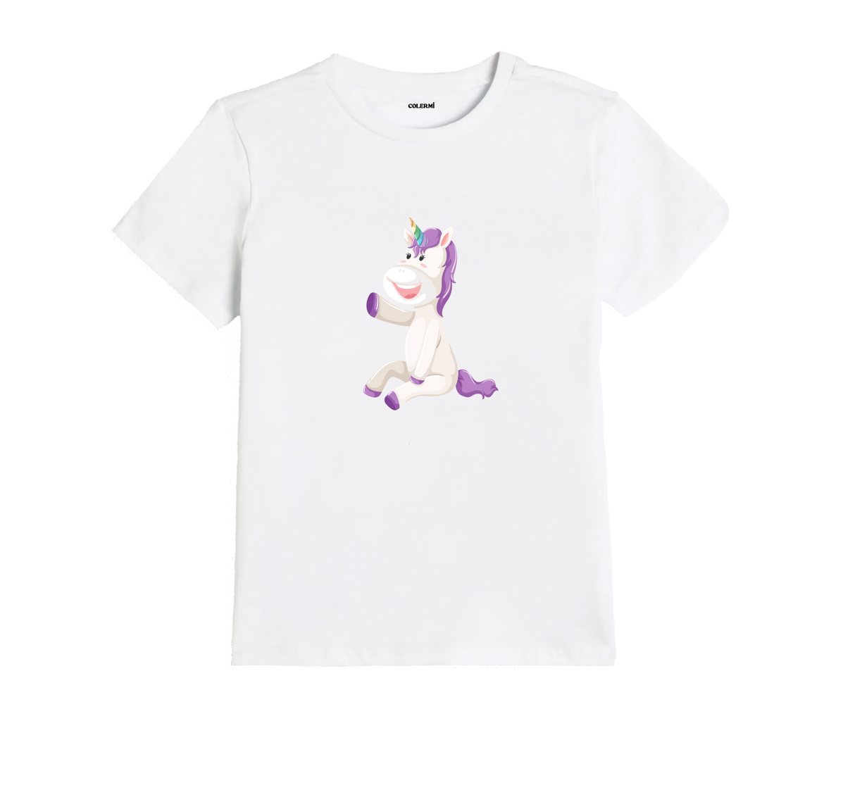 Sevimli Unicorn Çocuk T-Shirt