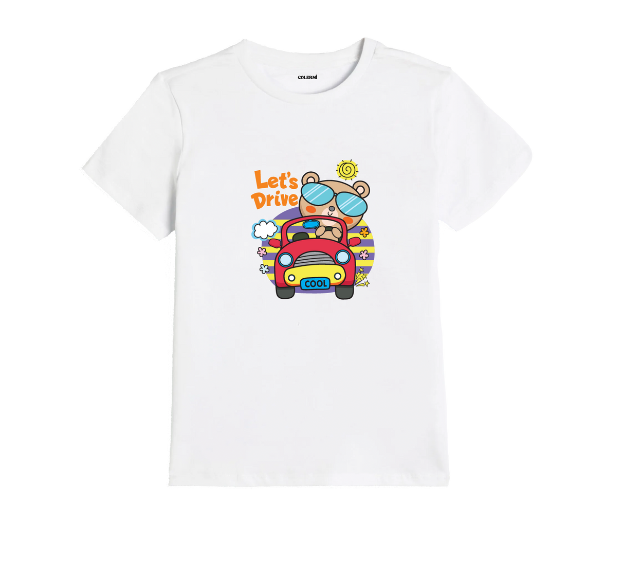 Let’s Drive Ayıcık Çocuk T-Shirt