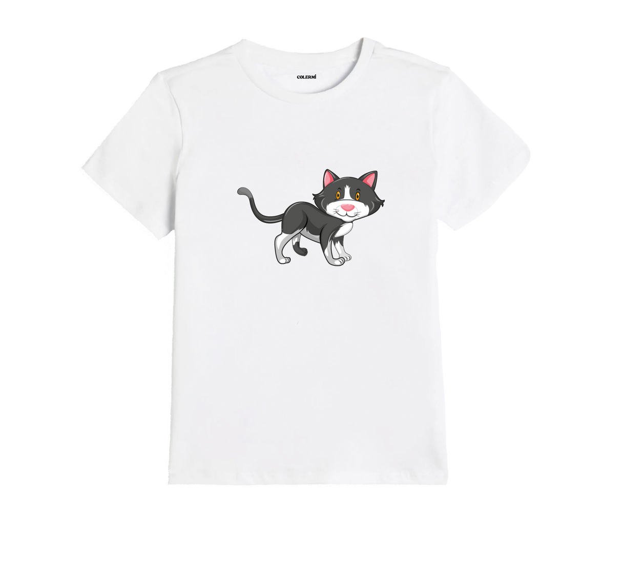 Sevimli Kedi Çocuk T-Shirt