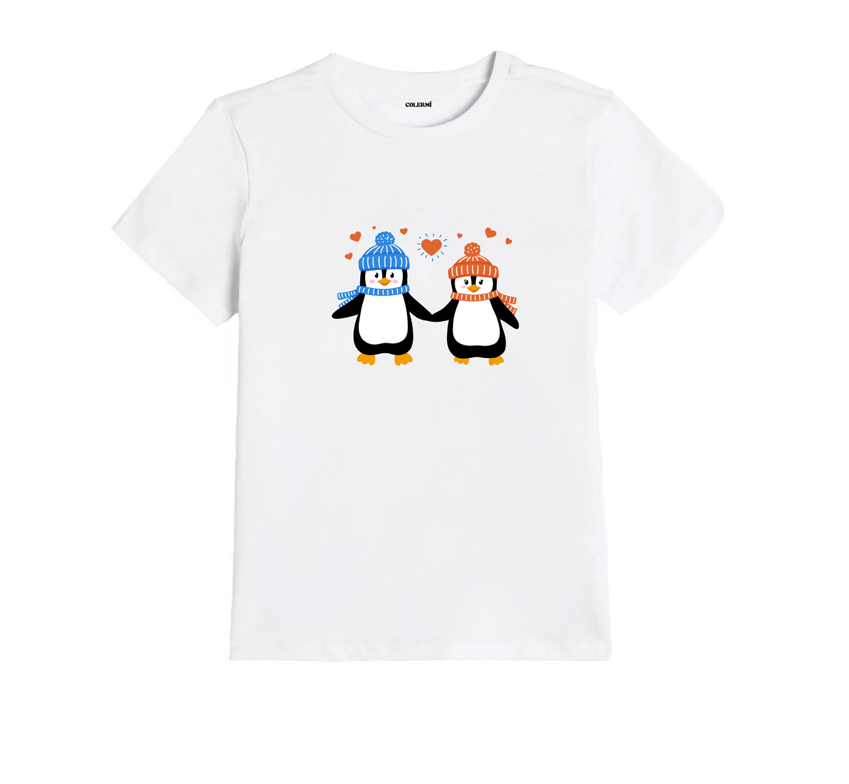 Penguen Dostluğu Çocuk T-Shirt