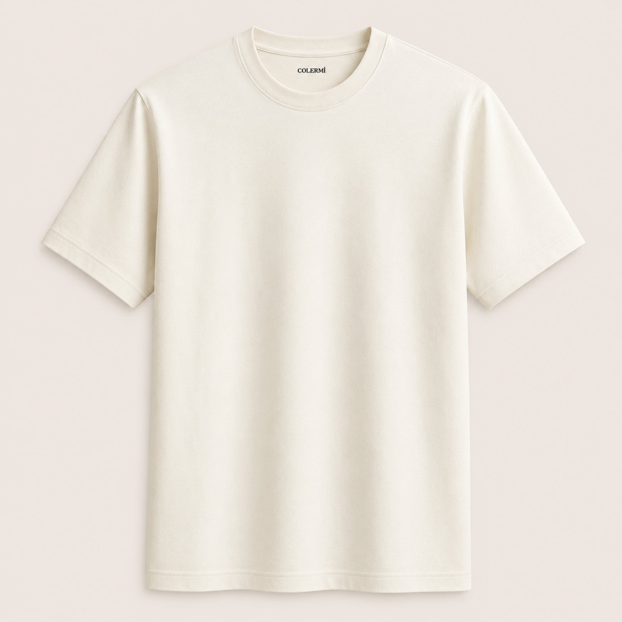 Pamuk Kumaş Unisex Basic Tişört detay | Colermi