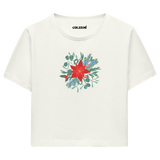Colermi Crop T-shirt - Yıldız Çiçeği