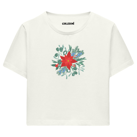 Colermi Crop T-shirt - Yıldız Çiçeği