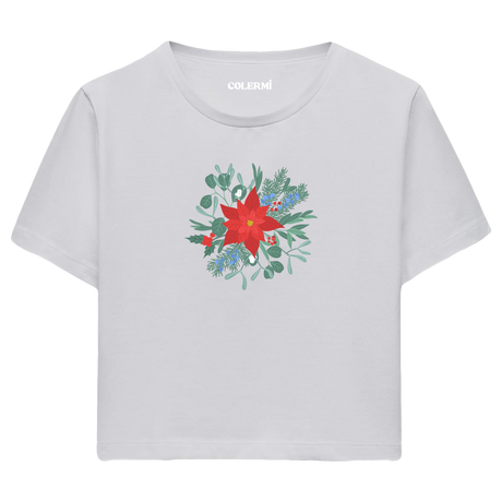 Colermi Crop T-shirt - Yıldız Çiçeği