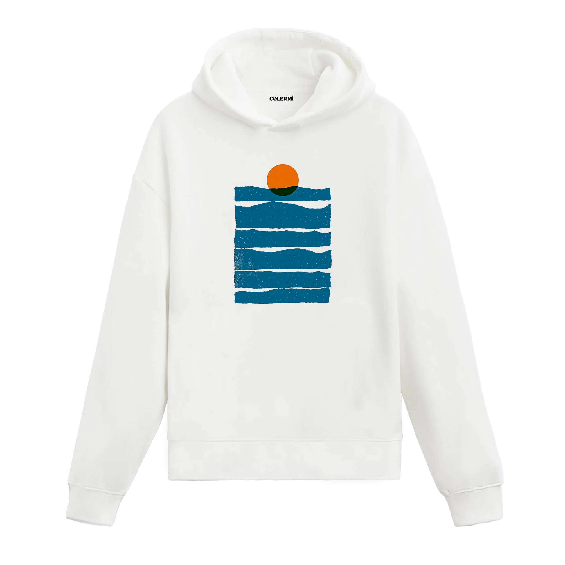 Gün Batımı Tasarımlı Hoodie görsel 2 | Colermi