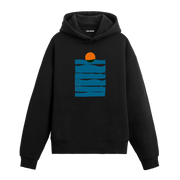 Gün Batımı Tasarımlı Hoodie | Colermi