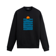 Gün Batımı Tasarımlı Sweatshirt | Colermi