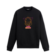 Kulaklık baskılı I Love Music müzik temalı Colermi sweatshirt