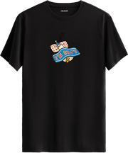 Im busy yazılı tişört uyuyan karakter baskılı eğlenceli tasarım