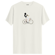 Jazz Cyclist Tişört – Trompetli Bisiklet Tasarımı | Colermi