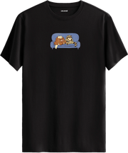 Koltuk Düşkünü Kedi Tişört