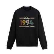 Retro yazı detaylı Klasik Vintage 1994 Colermi sweatshirt