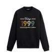 Retro tipografili Klasik Vintage 1999 Colermi sweatshirt