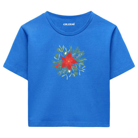 Colermi Crop T-shirt - Yıldız Çiçeği