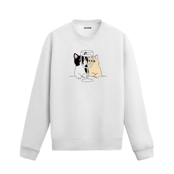 Meraklı Kediler Sweatshirt
