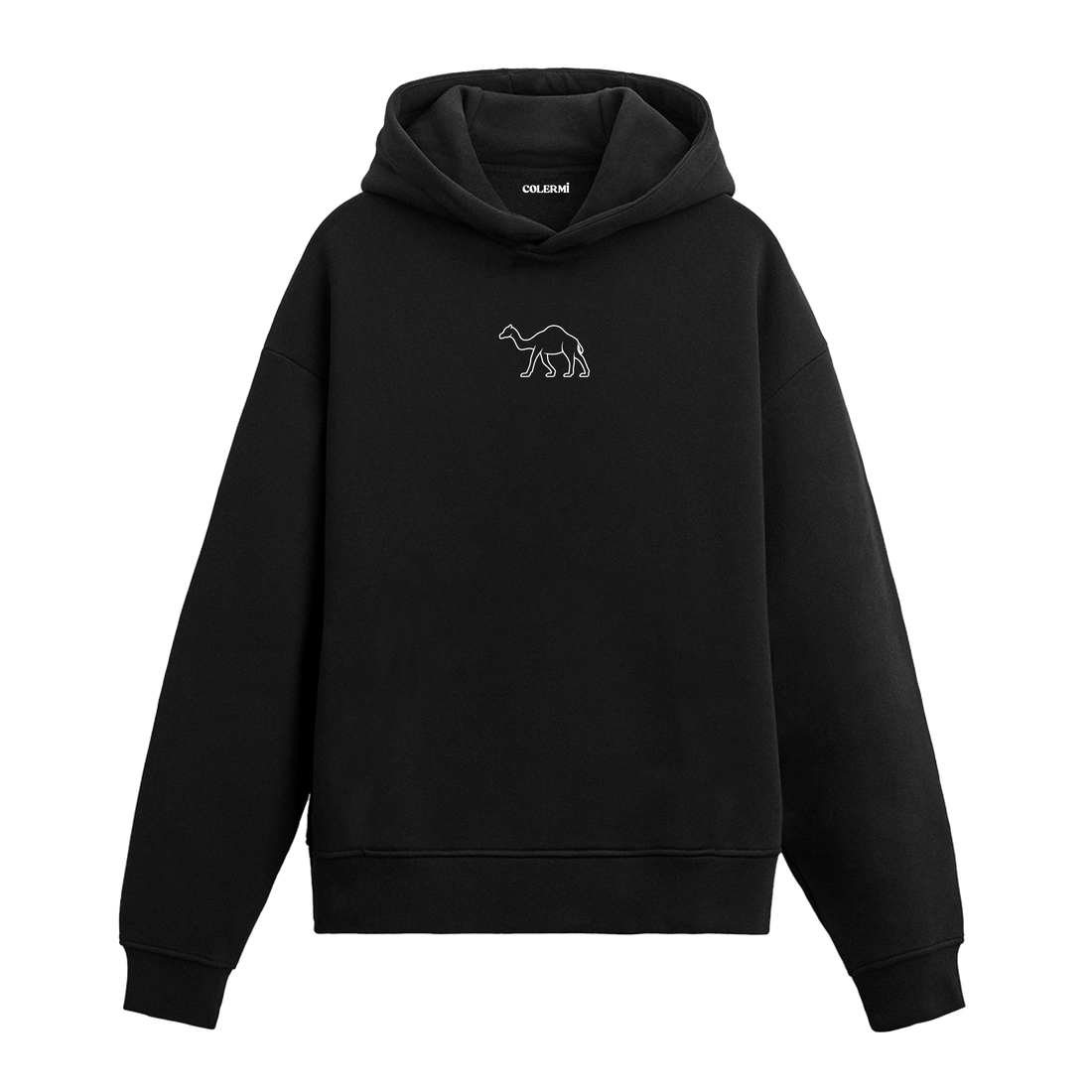 Desert Nomad Graphic Hoodie - Elegant Simplicity, Enduring Freedom