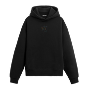 Mystic Stag Graphic Hoodie - Majestic Deer Silhouette, Nature's Elegance