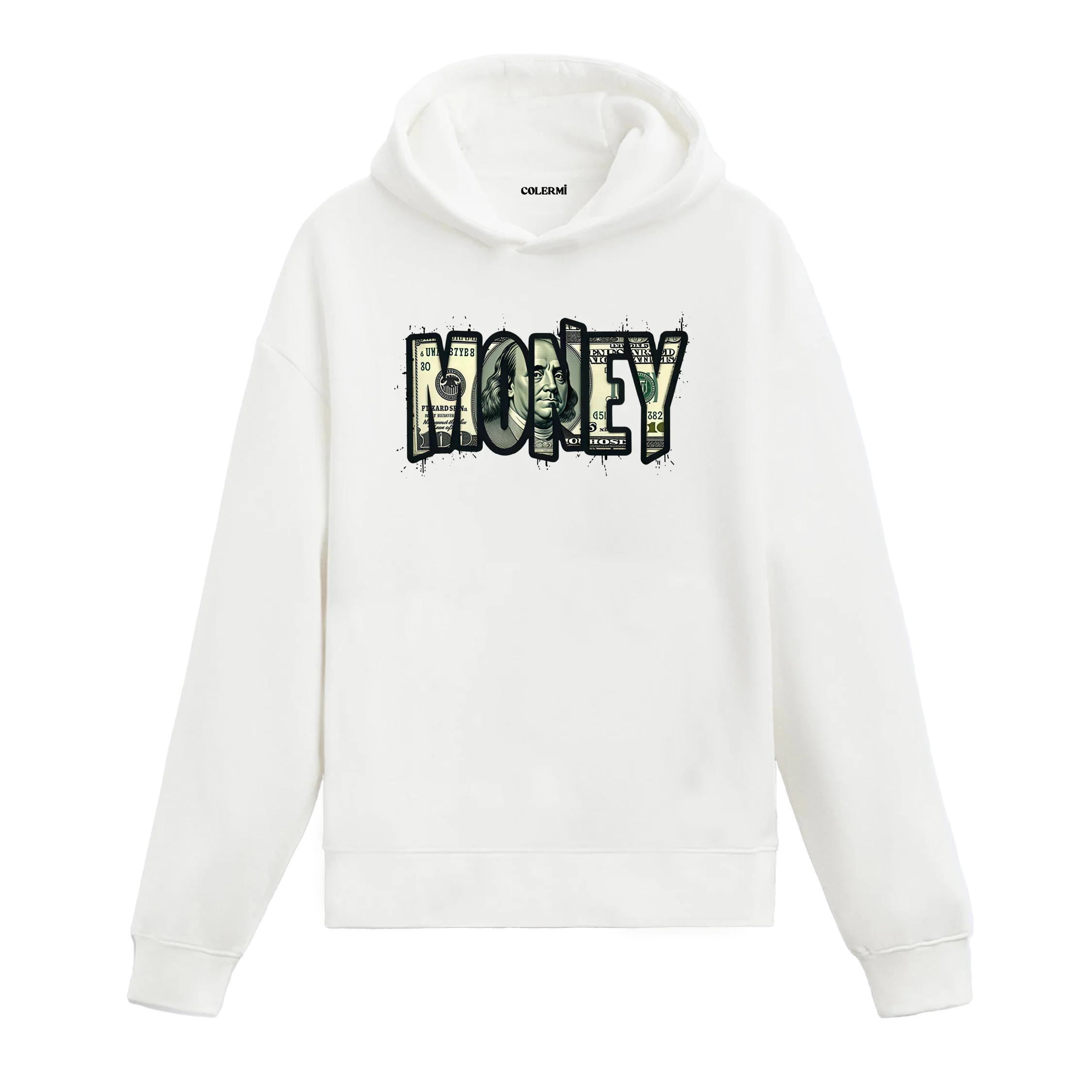 Money Yazılı Hoodie görsel 2 | Colermi