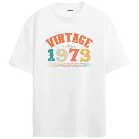 Vintage Oversized T-Shirt - Echo 1973 | Retro Classic Design