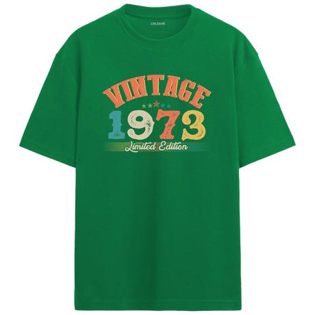 Vintage Oversized T-Shirt - Echo 1973 | Retro Classic Design