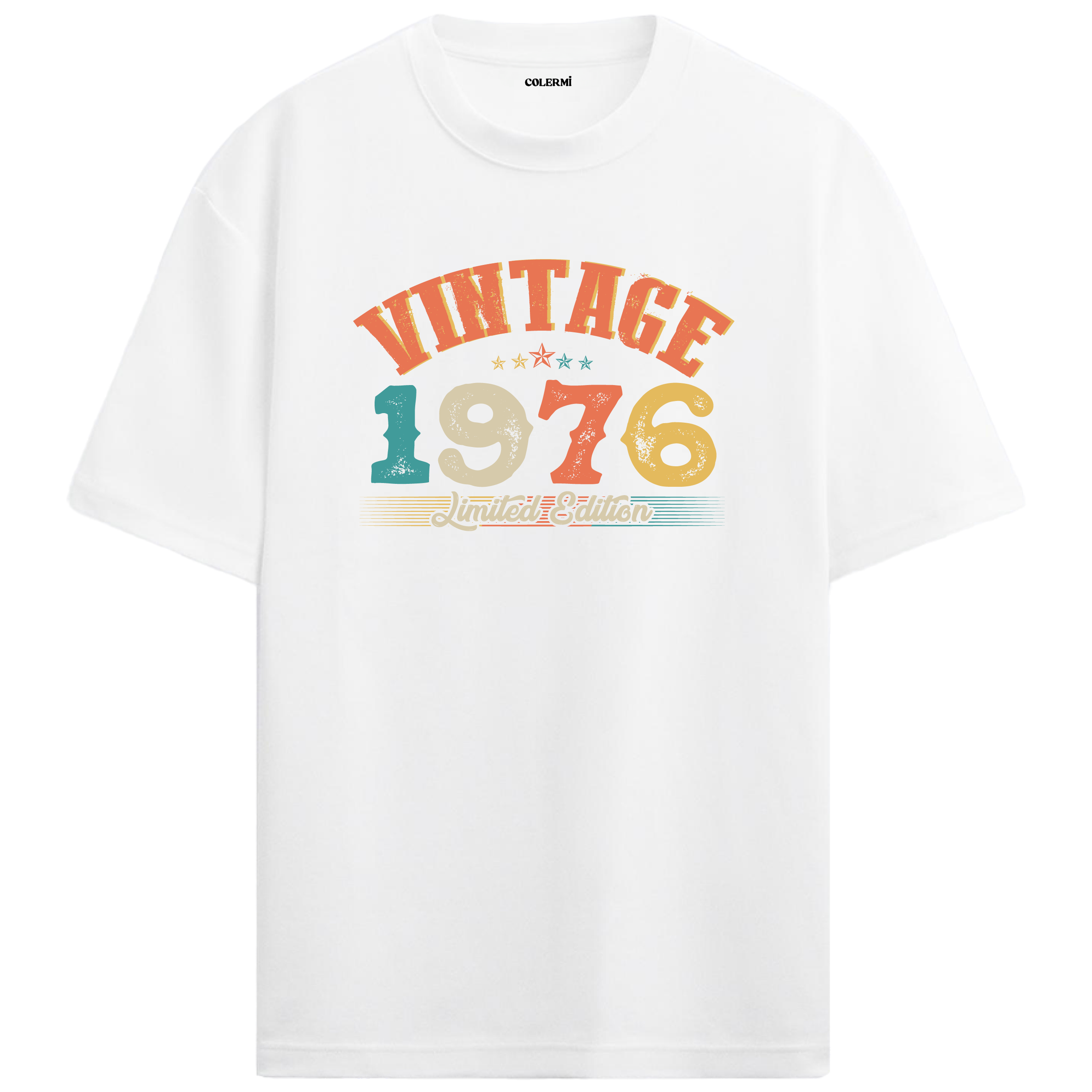 1976 Vintage Echo Oversize Tişört