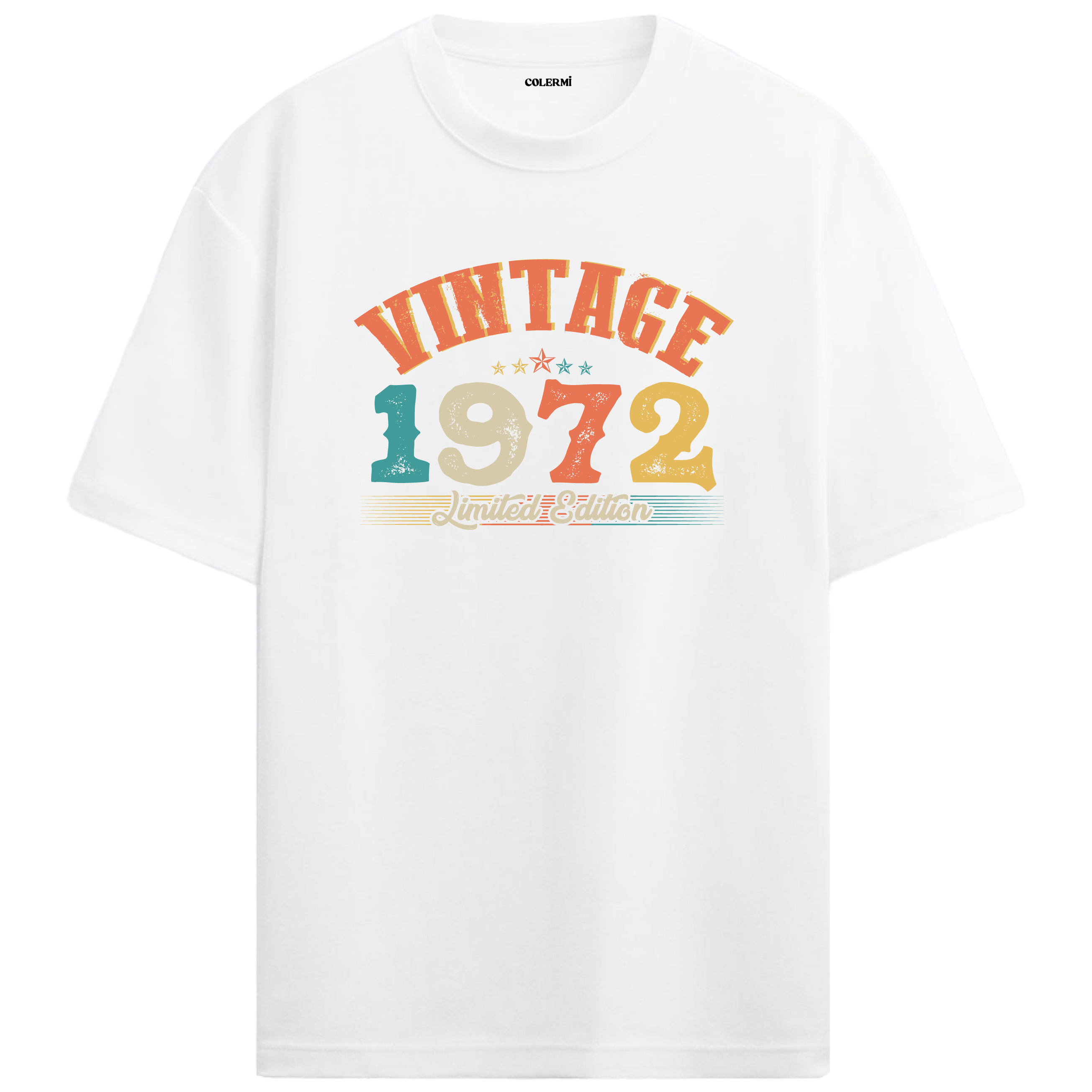 1972 Vintage Echo Oversize Tişört