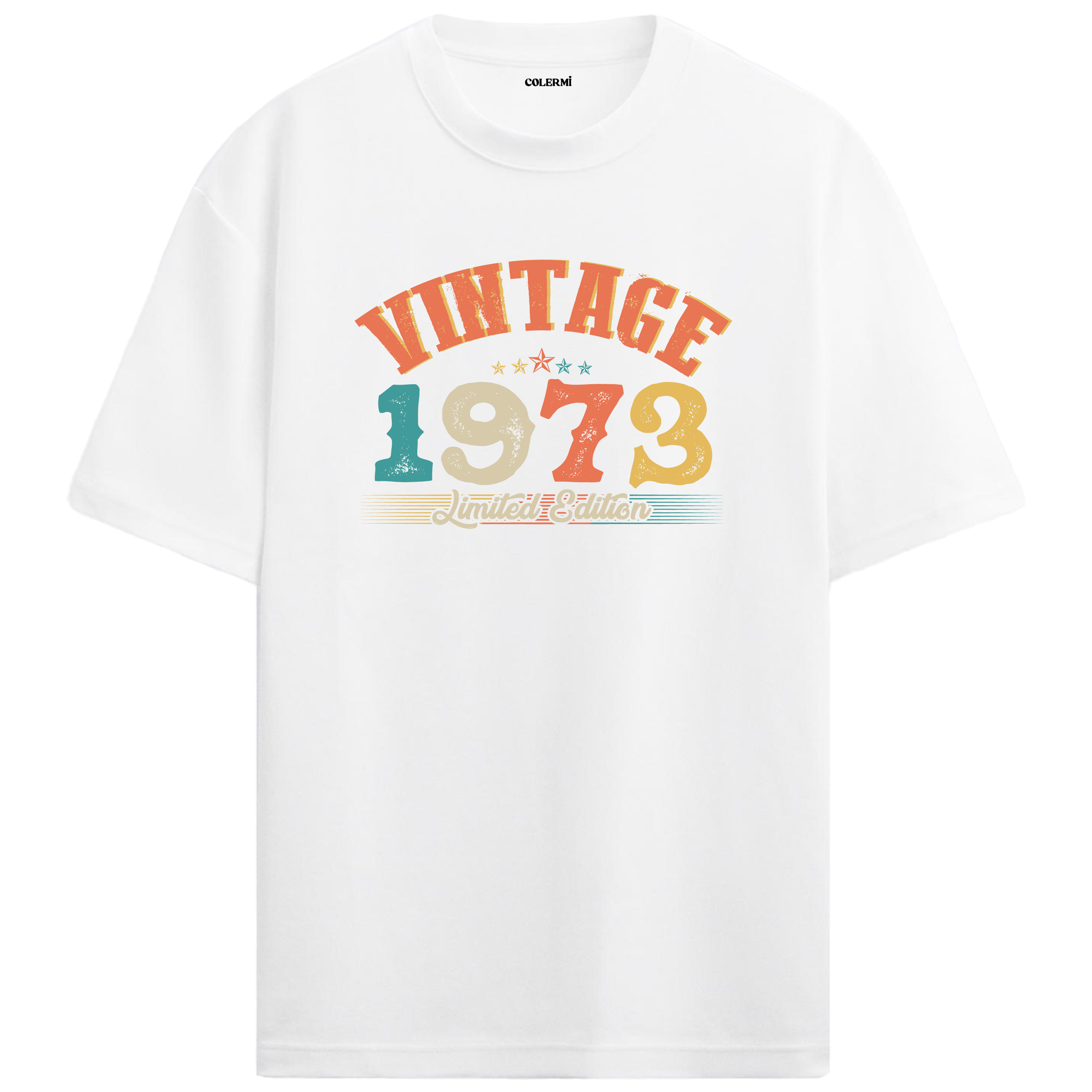 1973 Vintage Echo Oversize Tişört