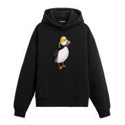Şapkalı Deniz Papağanı Tasarımlı Hoodie | Colermi