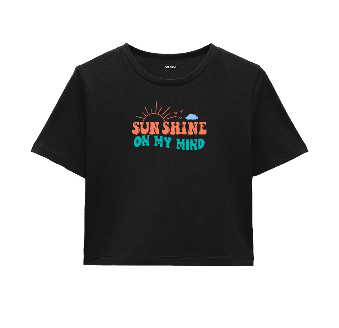 Sunshine On My Mind Crop Top