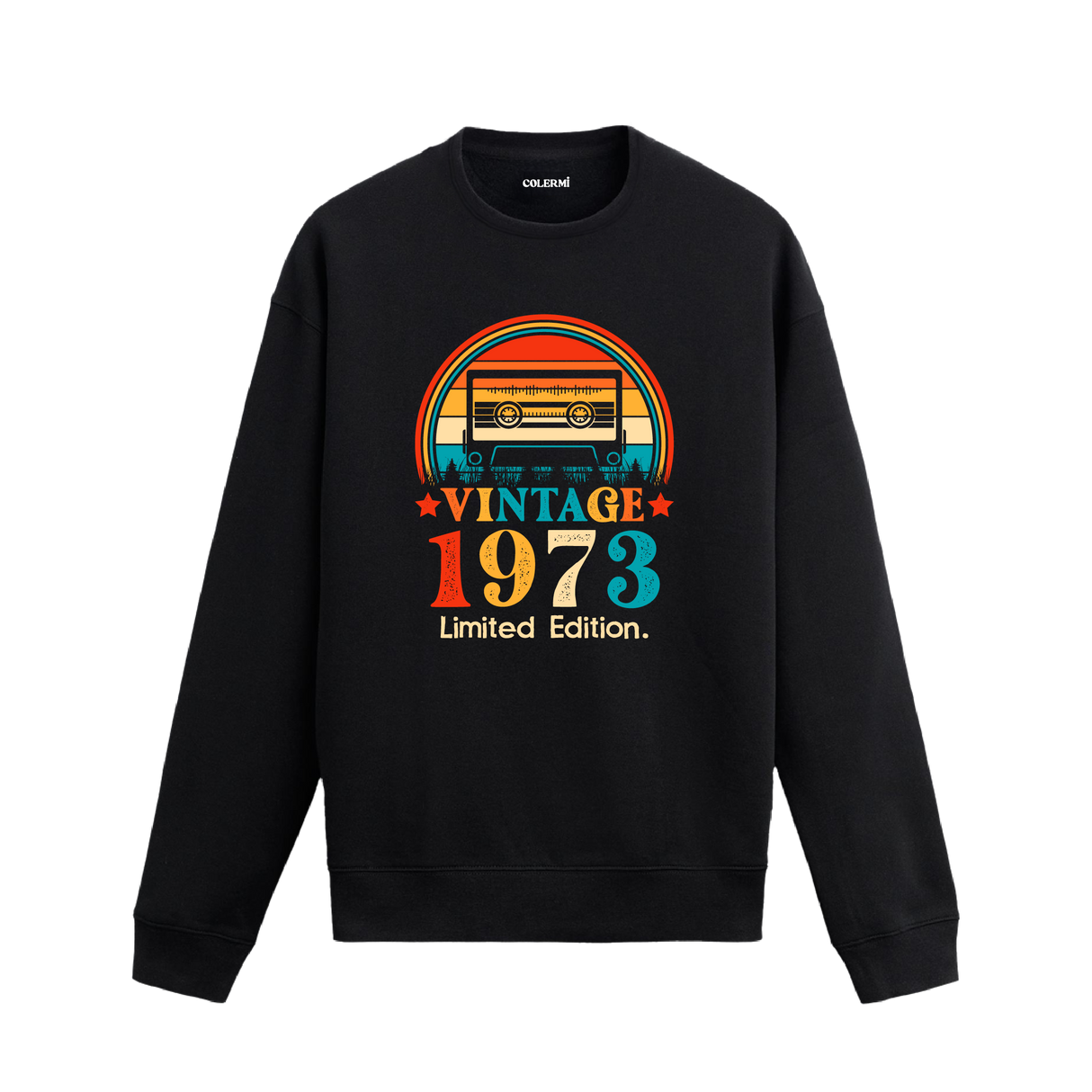 Mixtape Vintage Sweatshirt 1973 Tarihli Tasarım