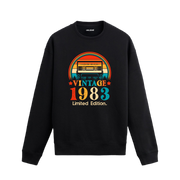 Mixtape Vintage Sweatshirt 1983 Tarihli Tasarım