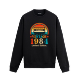 Mixtape Vintage Sweatshirt 1984 Tarihli Tasarım