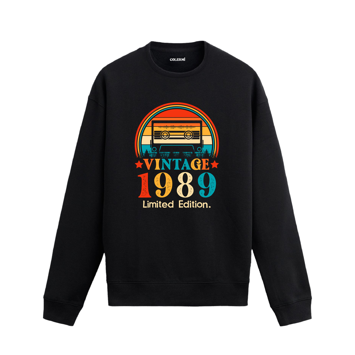 Mixtape Vintage Sweatshirt 1989 Tarihli Tasarım