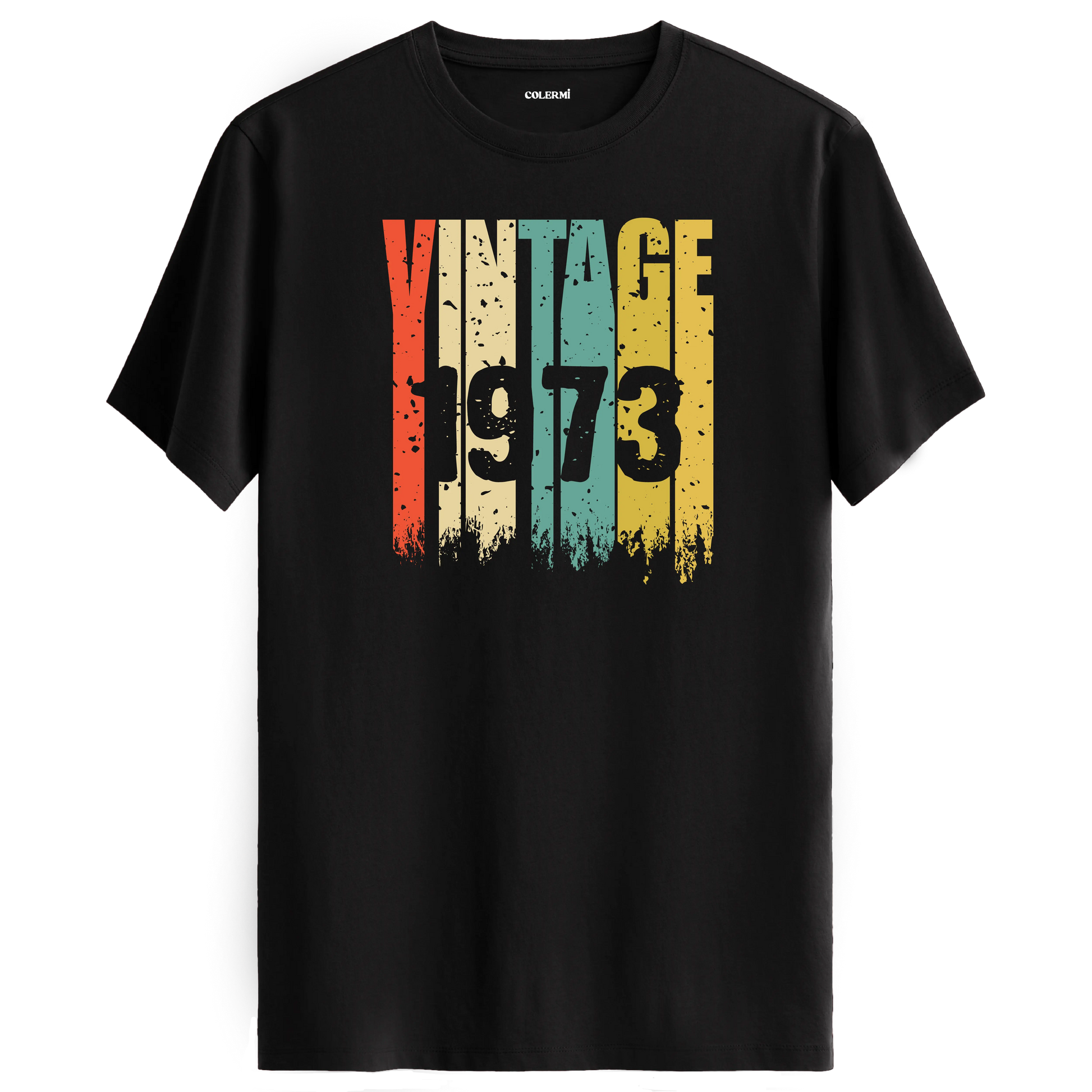 1973’ün nostaljik ruhunu yansıtan vintage t-shirt, zamansız retro moda severler için özenle tasarlandı.