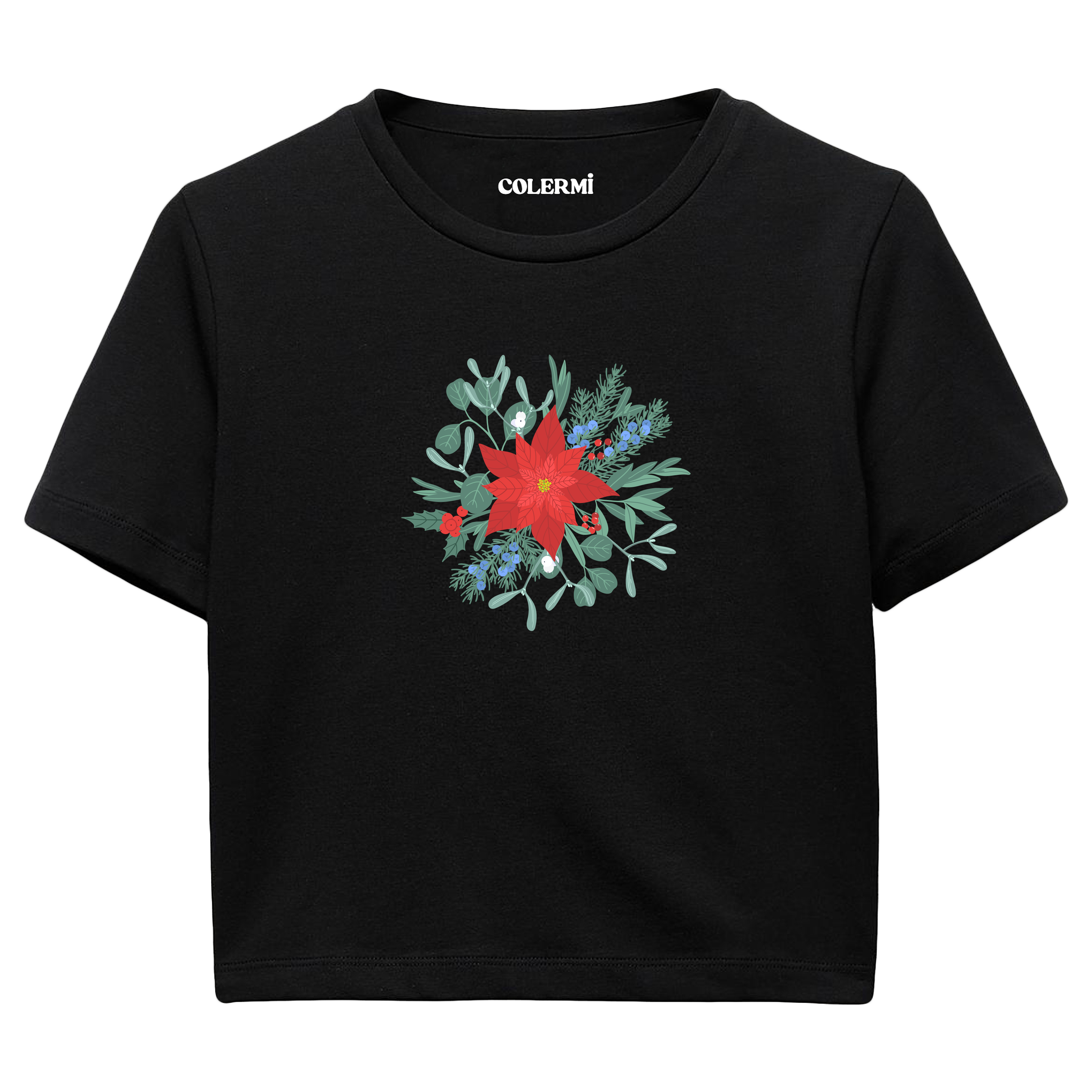 Colermi Crop T-shirt - Yıldız Çiçeği